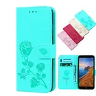 Чехол-бумажник с откидной крышкой для Xiaomi Redmi Note 9 8 7 6 5 4 Pro 9A 8A 7A 6A 5A 4A 5X 4X 5 Plus Pocophone F1, кожаный, подарок для женщин