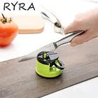 Точилка для ножей, инструмент для заточки, легко и безопасно Затачивает кухонные поварские ножи, Дамаск, точилка для ножей всасывающие кухонные инструменты