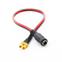 1x fpv goggles b6 charger battery charging cable adapter xt60 xt30 plug to dc 5 5 2 1mm for fatshark skyzone 03 fpv accessories