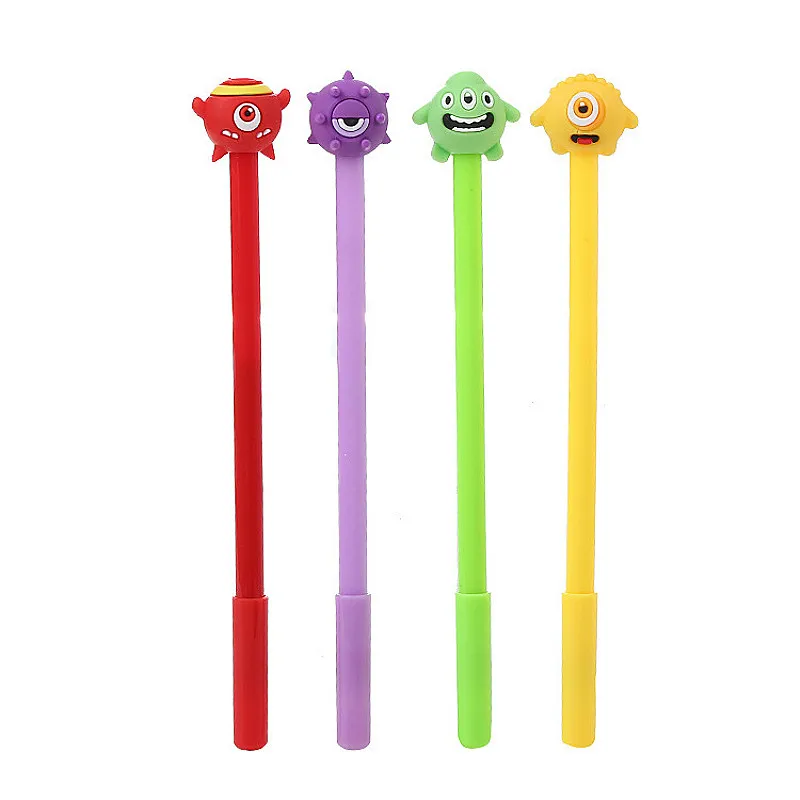 Шариковая ручка с розовой головкой свинины милый креативный инструмент черными