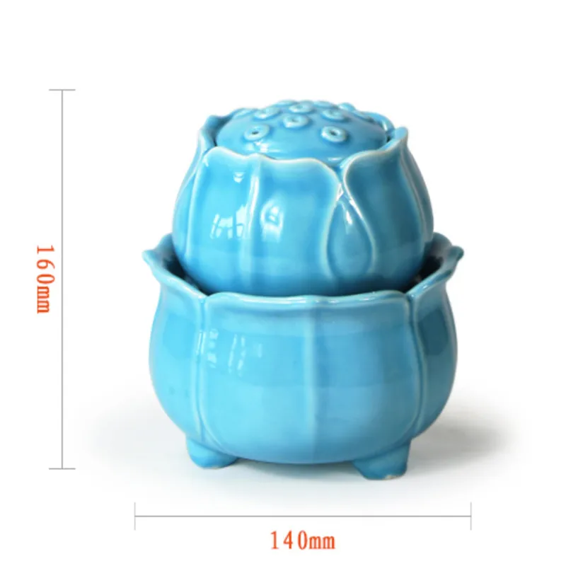 Керамический фонтан воды лотоса фэн шуй украшения офисные настольные водные