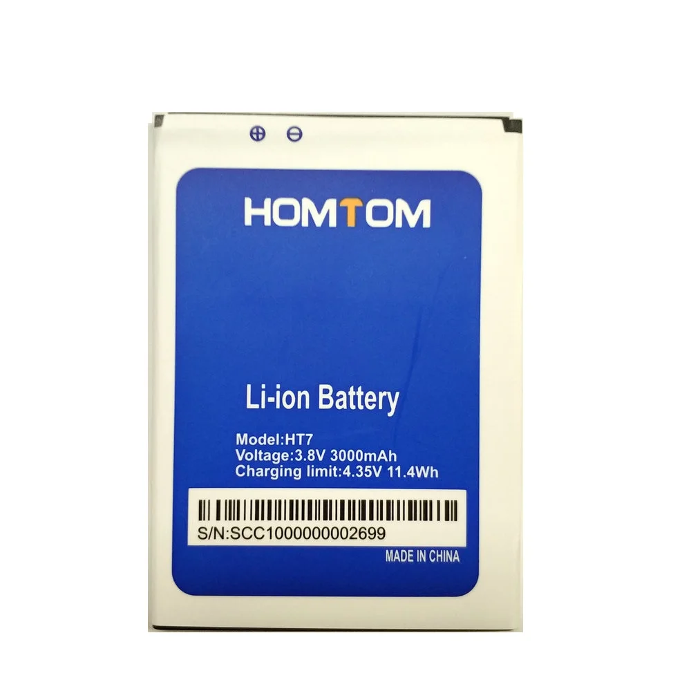 Новый аккумулятор Homtom HT7 3000 мА · ч для мобильный телефон в наличии + код