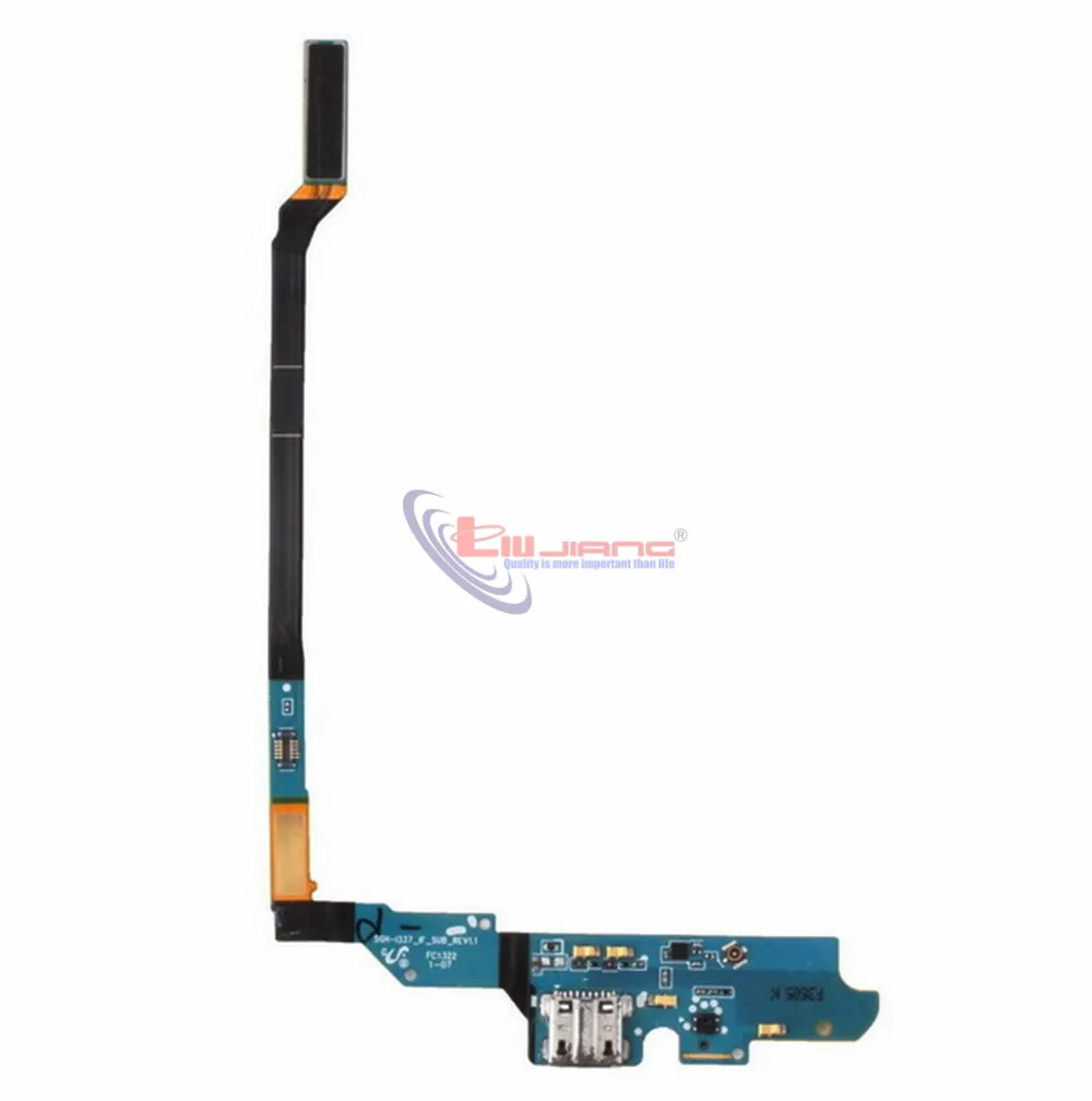 Зарядный порт гибкий кабель USB док-разъем для samsung S4 I9500 I9505 I337 I545 M919 R970 запасные части для ремонта
