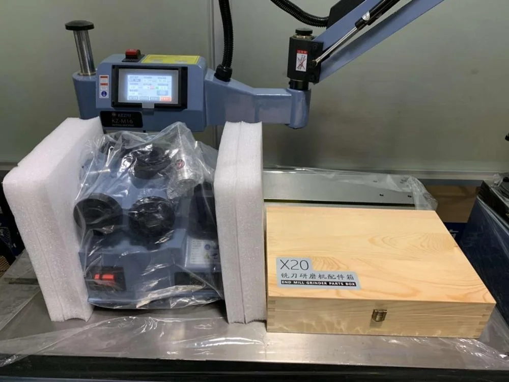 

HSS And Carbide End Mill Grinder machine KZ-X12/2,3,4 flute End mill sharpener/face milling cutter grinder