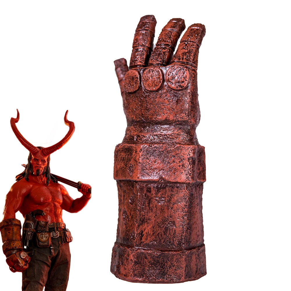 XCOSER Hellboy рука с перчаткой костюм аксессуары фильм косплей латексная рука Опора Хэллоуин Косплей Костюм Опора высокое качество xcose