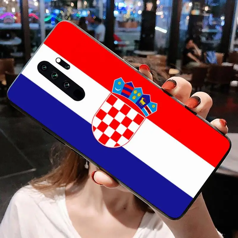 Наклейка с флагом Хорватии для Redmi Note 9 8 8T 8A 7 6 6A Go Pro Max K20 K30 | Мобильные телефоны и