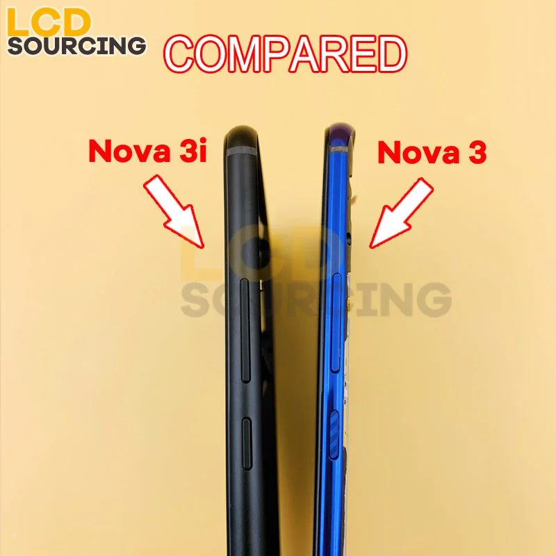 Рамка средняя 6 3 дюйма для Huawei Nova INE-LX1 INE-LX2 передняя рамка 3i PAR-LX1 сменная с боковыми