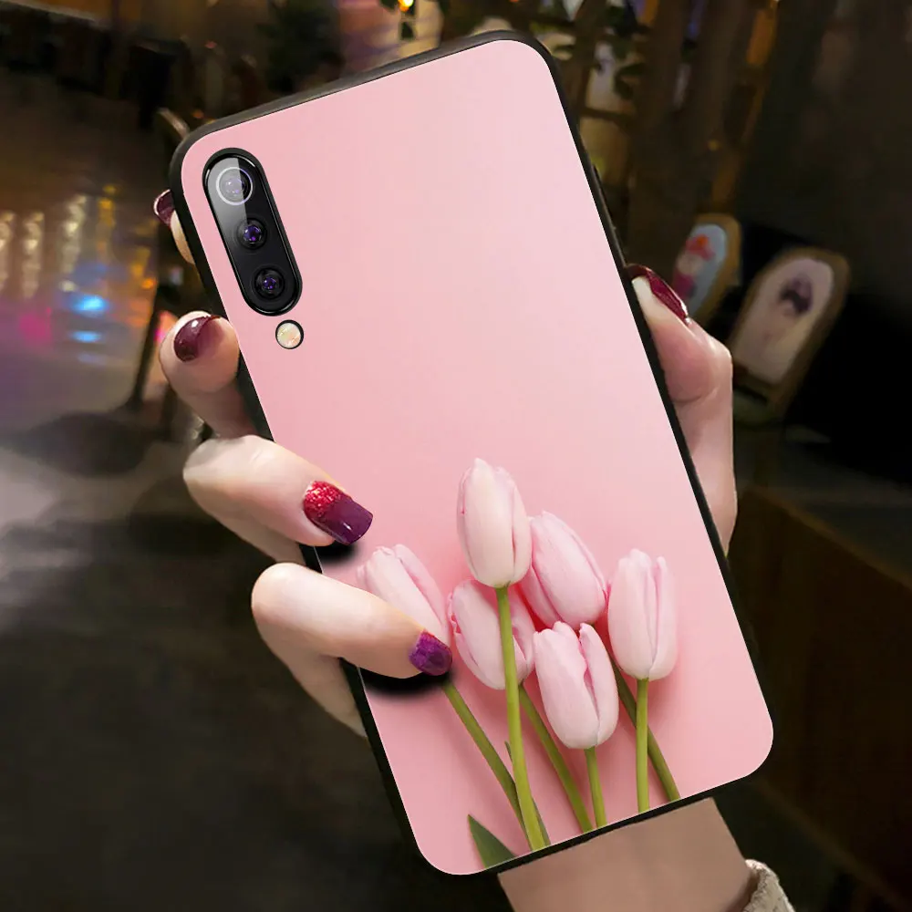 03 Для huawei P20 pro Чехол P30 задняя крышка lite для huawei honor 20 pro Чехол V20 mate ЖЕСТКИЙ ЦВЕТОК РОЗА ФЛОРА девушка женщина Индивидуальные - Цвет: 03