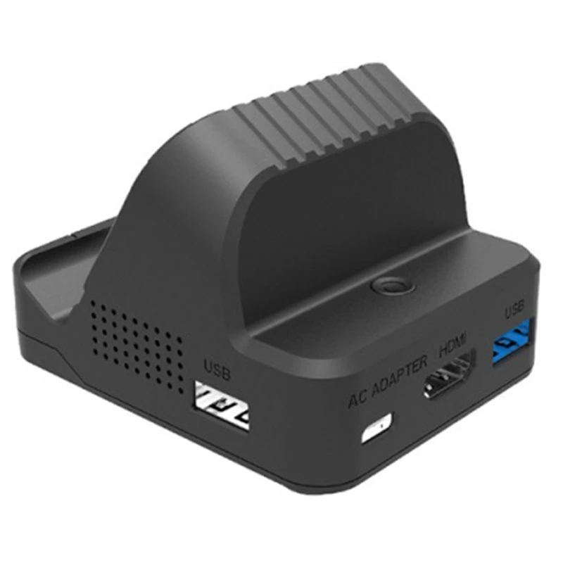 

Для док-станции для телевизора Switch, зарядная док-станция с портом able для Nintendo Switch 4K HDMI USB и охлаждающий вентилятор