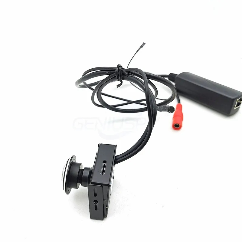 Мини-камера видеонаблюдения слот для SD-карты POE рыбий глаз HD 720P 960P 1080P 3 Мп 5 аудио