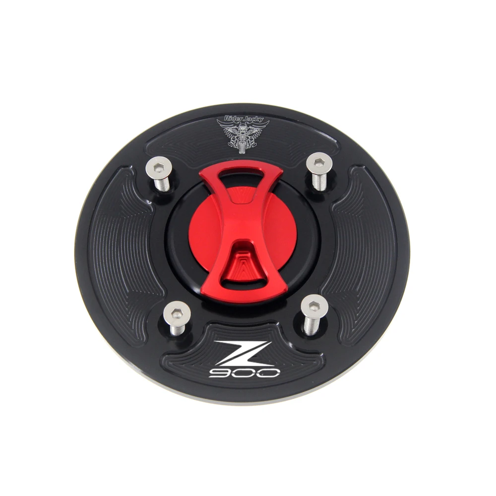 

Motorcycle CNC Aluminum Fuel Gas Tank Cap Keyless Cover For KAWASAKI Z 900 Z900 2017-2020 2018 2019