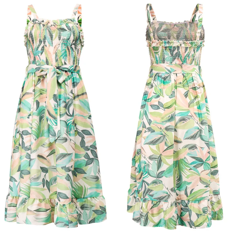 

Fashion Slash Neck Sling Print Maxi Dress Women Fashion Party Club Dresses Summer Vestido Vestidos De Fiesta Woman Clothes 2020