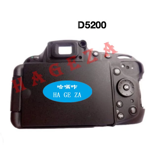 

Camera Repair Parts Original Back Cover Shell with LCD Button Flex cable FPC For Nikon D5200