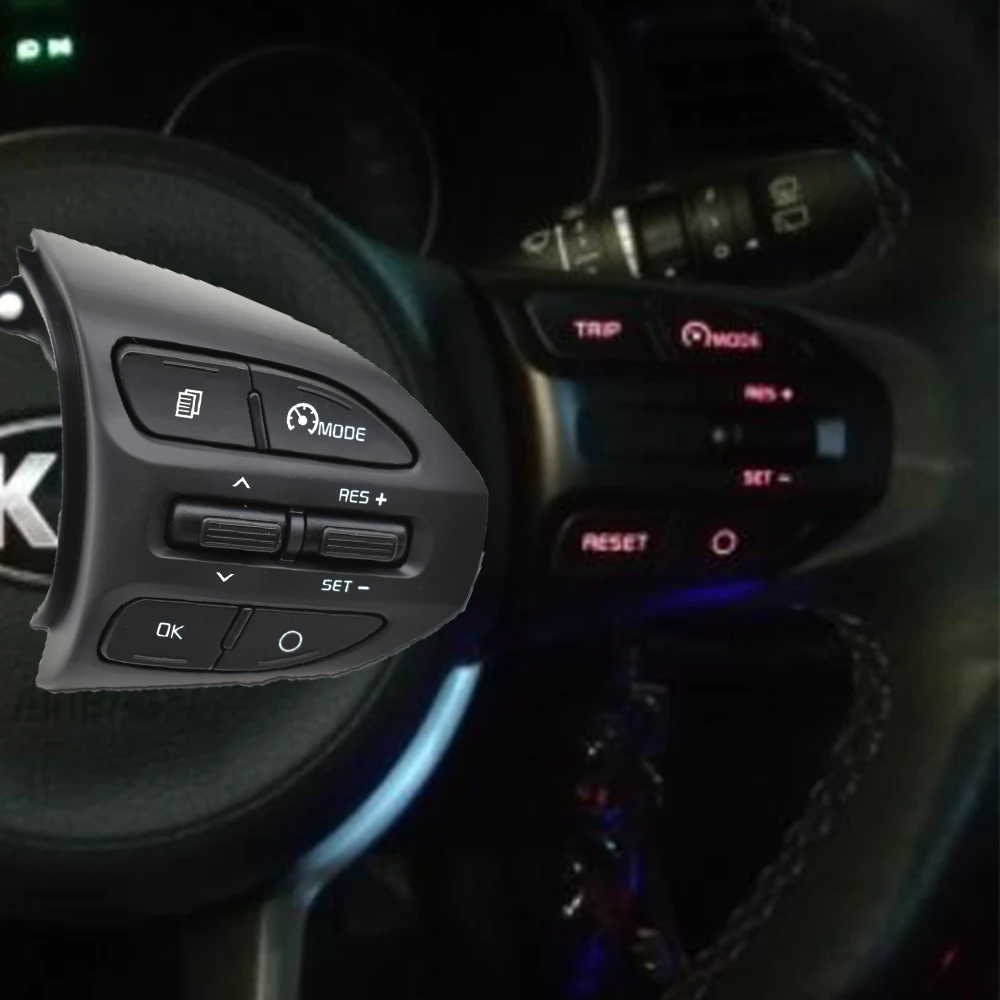 Рулевой RH дистанционный круиз-контроль переключатель для Kia RIO K2 Picanto 2017-18 кнопок