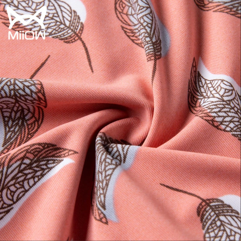 

Brand MiiOW Summer Anti Bacterial Ice Silk Seamless Printing Seamless Underwear Men's Underwear Boxer Shorts