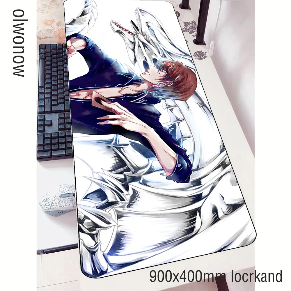 Коврик для мыши Yu Gi Oh высококачественный коврик 900x400x3 мм лидер продаж Аниме