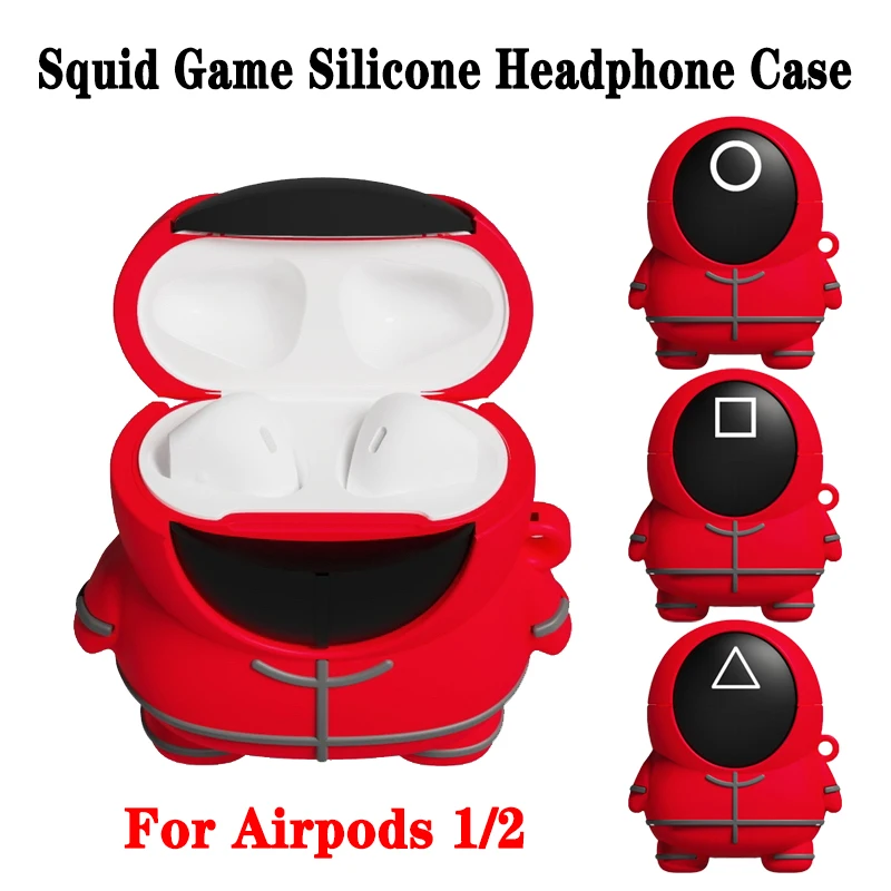 

Силиконовый чехол для наушников Apple Air pods 2 Airpods1