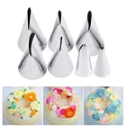 7 шт.набор, насадки для украшения ногтей