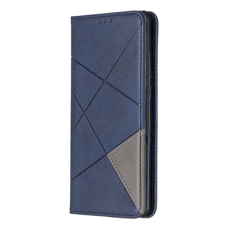 Синий Huawei Y6 Case Magnetic Leather Slim Case na for Huawei Y6 Y 6 Pro Prime Y6Prime Flip Stand Business Phone Cover - Цвет: Синий
