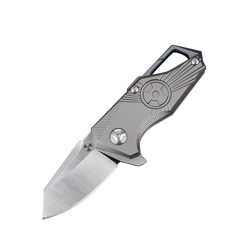 S35VN мини брелок из титанового сплава нож для переноски ключей самозащиты