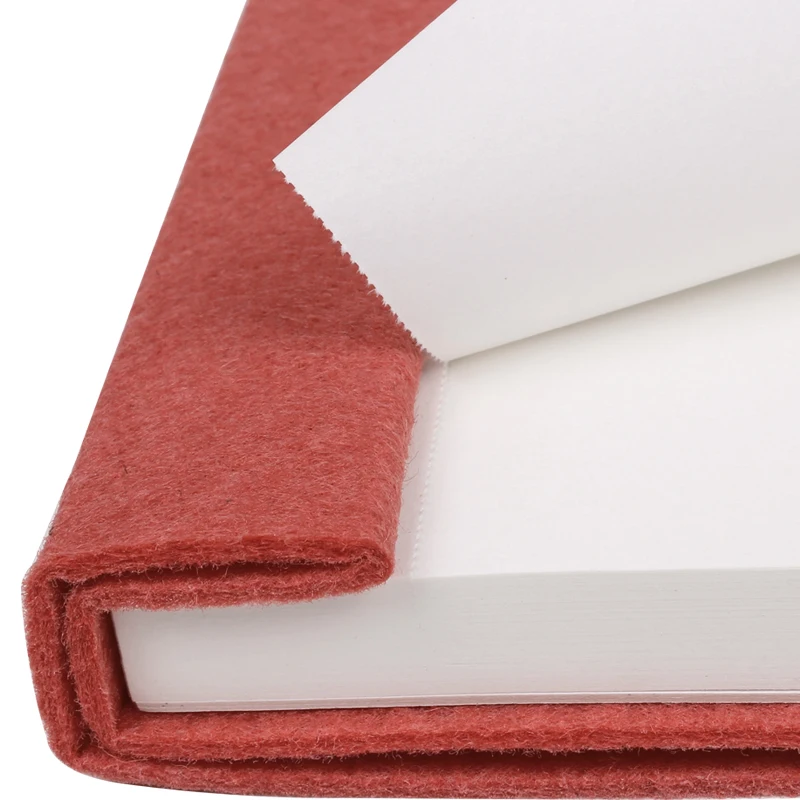 ГОРЯЧАЯ эскиз пустая простая фетровая Обложка Блокнот Живопись принадлежности