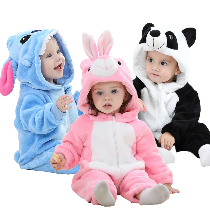 

Winter Baby Clothes Panda Newborn Girls Boys Romper Infant Clothing Jumpsuit Toddler 's Sets Pajamas