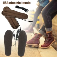 usb heated insoles electric pads winter foot warmers shoes boot heater insoles xqmg electric heating pads warming products home