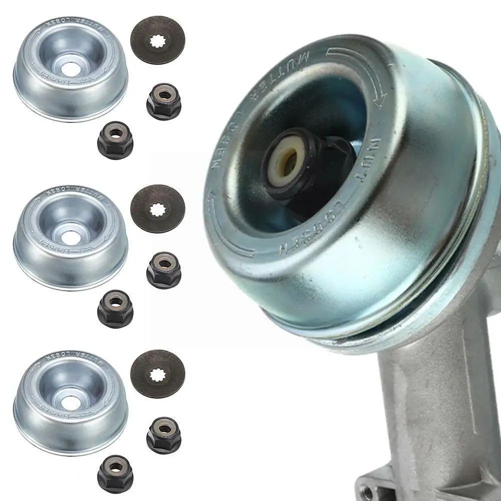 

4PCS/Set Metal Blade Fixing Kit with 2 sizes of nuts Replacement For STIHL Strimmer Quality High Brushcutter C2O8