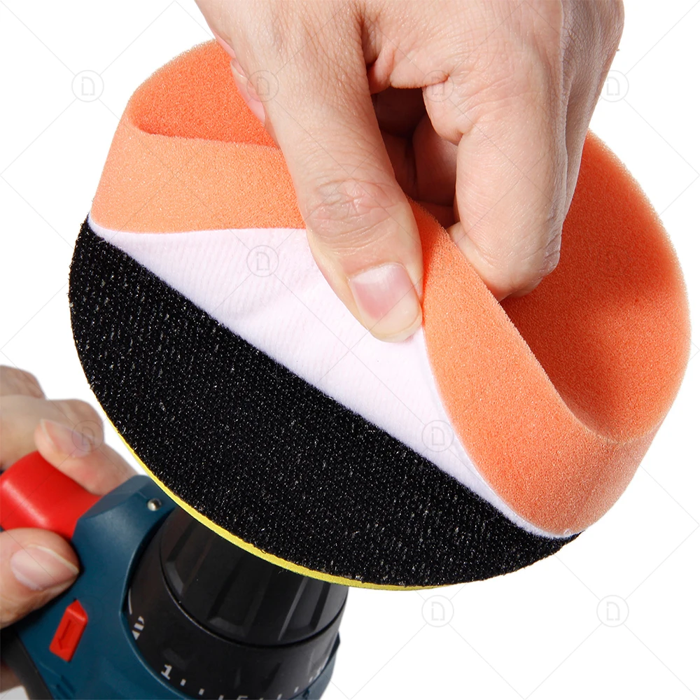 3 Inch Foam Sponge Buffing Backing Pads For Car Sanding Detailing Cleaning Polishing Waxing Headlight Polisher Restoration Kit | Автомобили