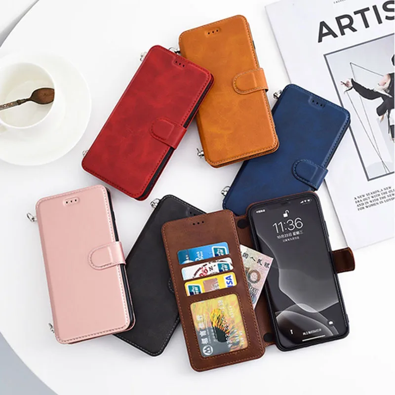 Чехол-книжка из искусственной кожи для Huawei P30 Lite P20 P40 Pro Mate20 Mate30 Honor 10 20 Y6 2019 |
