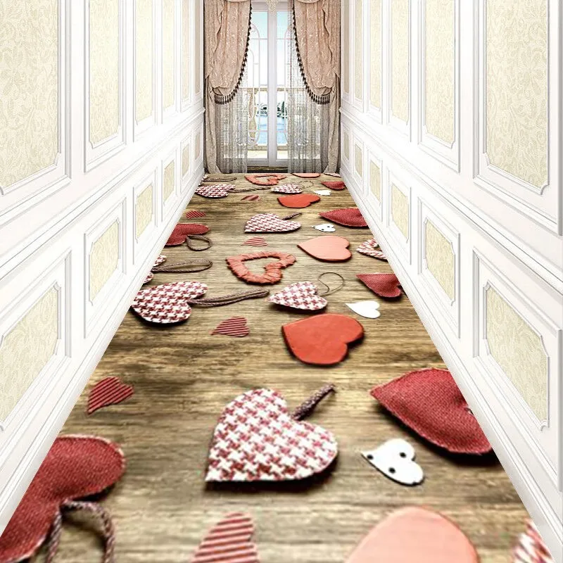 

Reese Panda Strawberry Flamingo Lobby Carpet Living Room Porch Cartoon Anti Slip Safe Rug Hallway Corridor Aisle Kids Room Decor