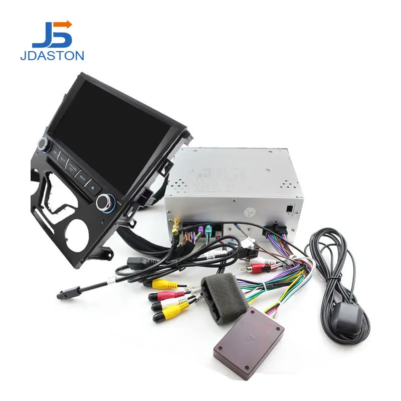 JDASTON Android 10,0 автомобильный dvd-плеер для Ford Mondeo 2013 мультимедиа 1 Din автомагнитола Canbus wifi gps навигация аудио стерео