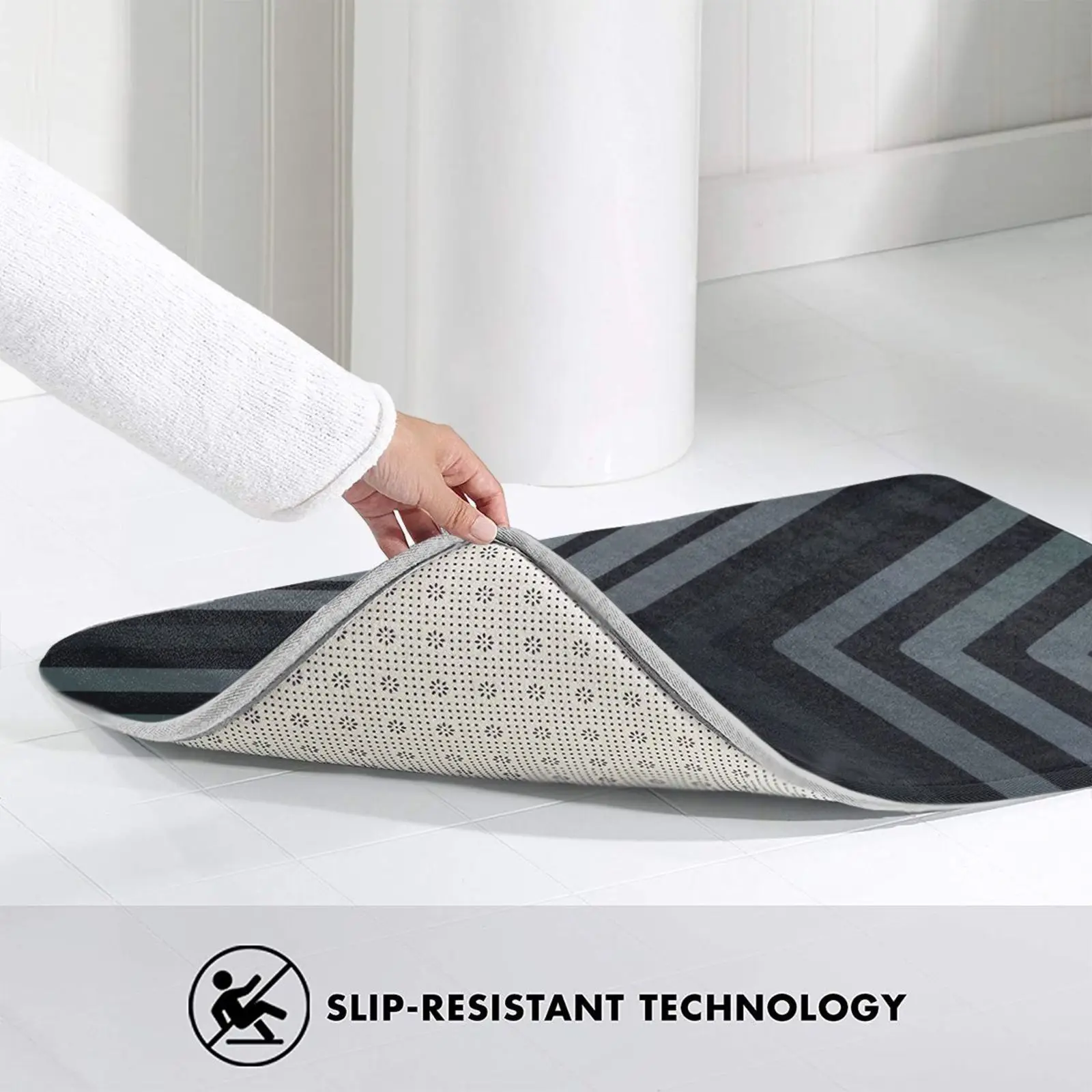 Абстрактный ковер искусственной кожи Противоскользящие коврики для пола