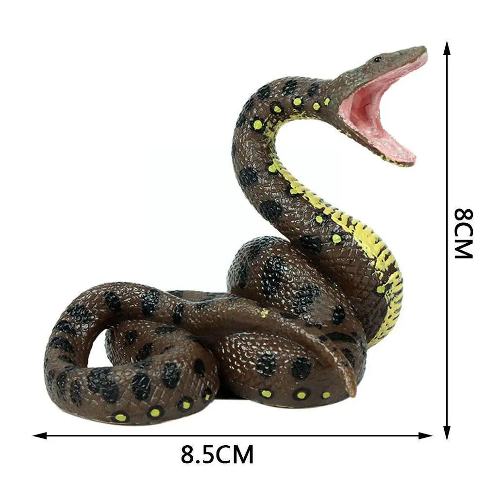 

High Quality Wild Beast Animals Children'S Toy Snake Simulation Model Python Python Reptile Big Animal Wild Toy Snake Giant Y6U7