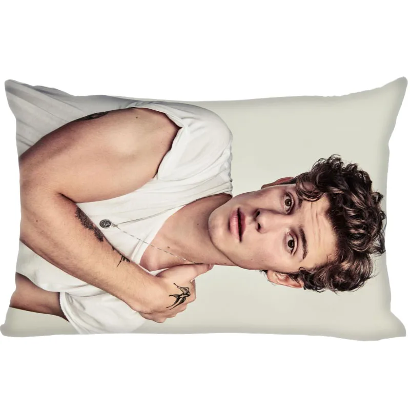 

Shawn Mendes Singer Double Sided Rectangle Pillowcase With Zipper Home Office Decorative Sofa Pillowcase Cushions Pillow Cover