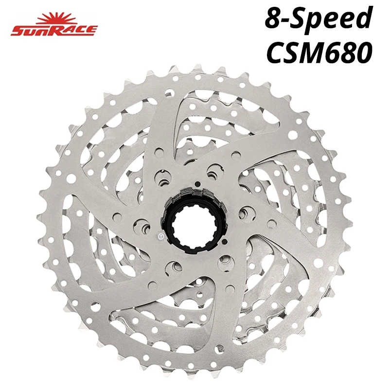 SunRace CSM680 кассета 8 скоростей mtb kcnc аксессуары 11-40T широкий спектр велосипедная