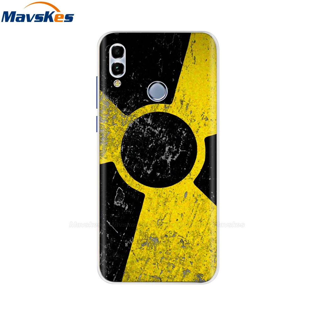 55 Huawei Honor 10 Lite чехол мягкий силиконовый милый ТПУ задняя крышка для Fundas huawei P Smart /Honor 10 удобный телефонный футляр сумки - Цвет: 55