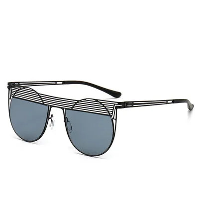 

Cat's Eye Sunglasses For Couples Lover Leisure Sunglasses Comfortable Sunshade Mirror Hollow Metel European And American 2021