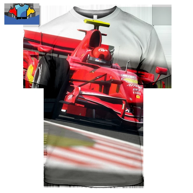 

FIA Formula 1 World Championship 3D Printed Men's T-shirt Summer Men's And Women's Short-Sleeved T-shirt Sports Athletic T-shirt