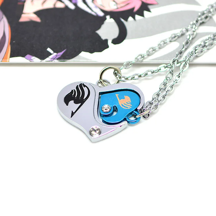 Фея хвост Гильдия Логотип Natsu сплав для влюбленных ювелирные изделия