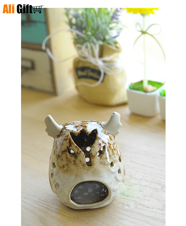 Простой Винтаж Европейский Стиль Свеча в форме Совы палка Романтический