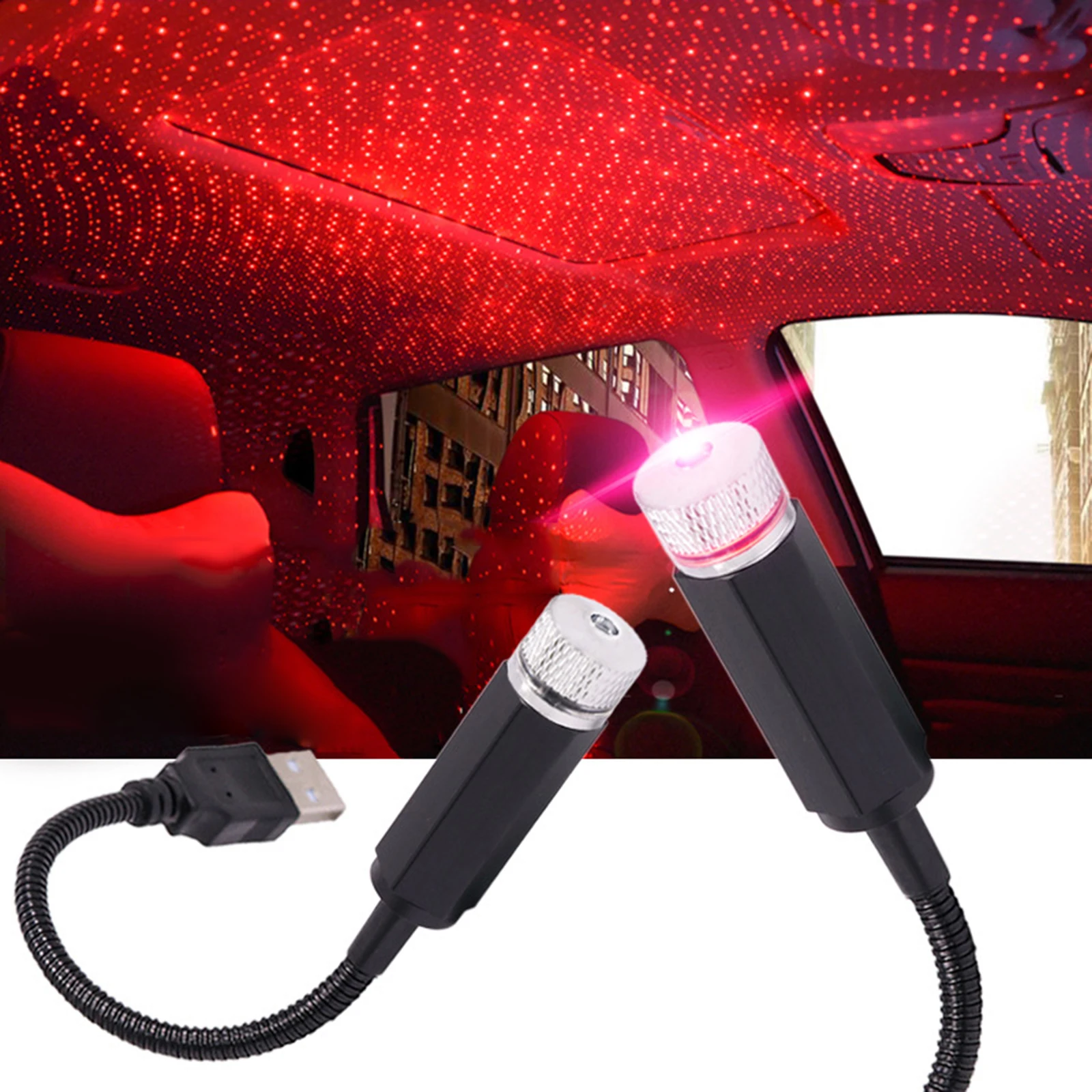 

Звездный проектор с USB, атмосферсветильник, декоративная мини-лампа для потолка спальни