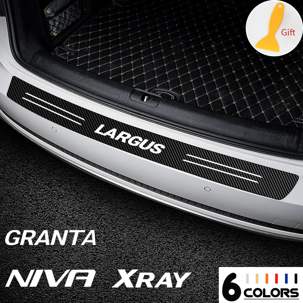 

1x Auto bumper Sticker Anti Scratch Film Protective Style Car Stickers For LADA Largus Granta Niva Xray Car Accessories