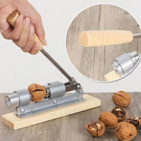 nutcracker household kitchen pecan filbert walnut clamp plier sheller crack tool