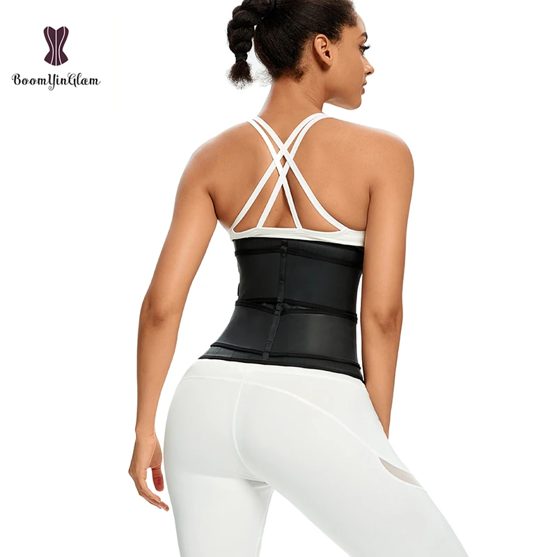Non-Detachable 3 Hooks 25 Robs Girdle Belts Slimming Corset Women Double Strap Belt Waist Trainer With Modeling Strap
