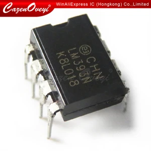 10pcs/lot LM393P DIP8 LM393 DIP LM393N 393 BA10393 DIP-8 new and original IC In Stock