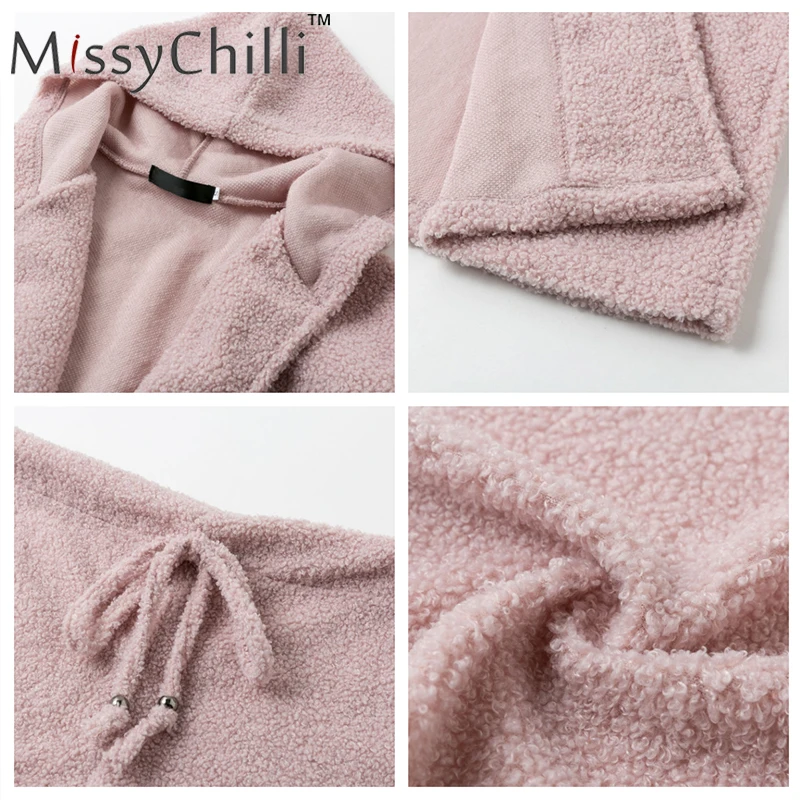 MissyChilli вязаный повседневный комплект из двух предметов короткий комбинезон и комбинезон для женщин осенний мягкий теплый комбинезон зимний женский однотонный комбинезон