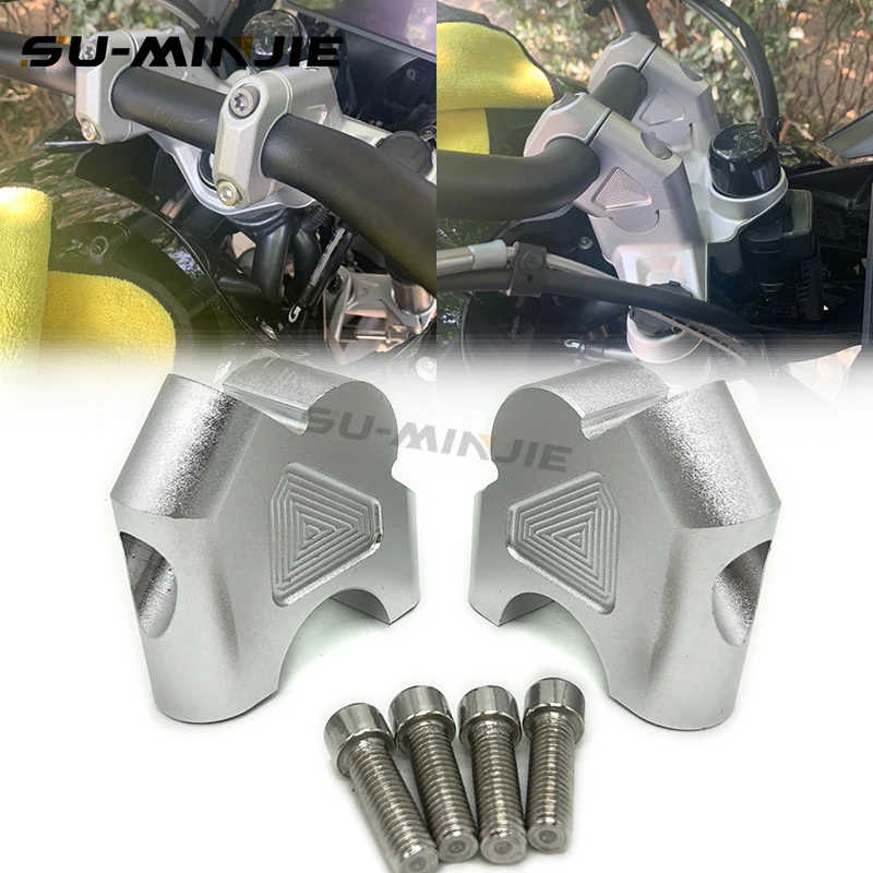 For BMW R 1200 GS LC R1200GS Adventure ADV R1250GS S1000XRMotorcycle Handlebar Riser 32MM Drag Handle Bar Clamp Extend Adapter