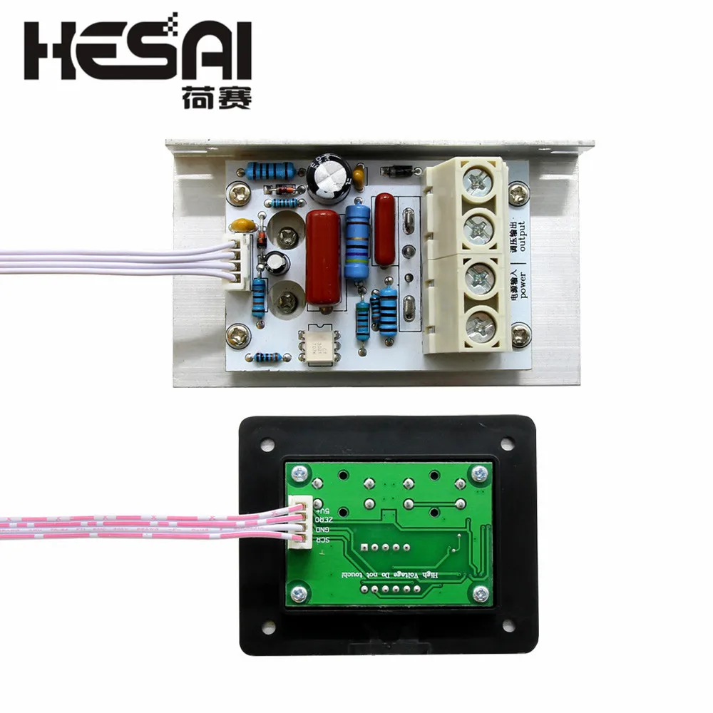 AC 220V 10000W 80A цифровое управление SCR Электронный регулятор напряжения скорости