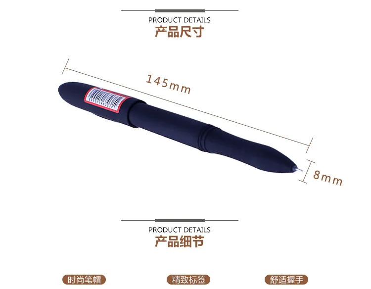 

Гелевая ручка черная матовая